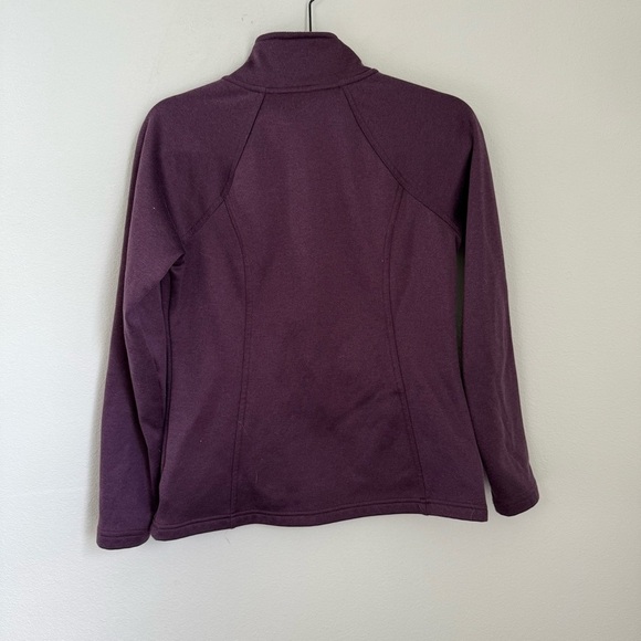 The North Face Women's Chest Logo Purple Zip Up Jacket Size M - Picture 4 of 11